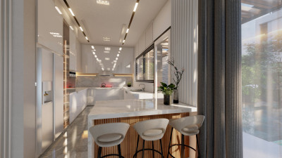 GİRNE/ALSANCAK'TA YAPIM AŞAMASINDA SATILIK 4+1 VİLLALAR-12