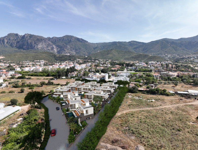 GİRNE/ALSANCAK'TA YAPIM AŞAMASINDA SATILIK 4+1 VİLLALAR-3