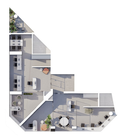 LEFKOŞA/ÇAĞLAYAN' DA SATILIK OFİSLER 125,000 £ DEN BAŞLAYAN FİYATLARLA-5