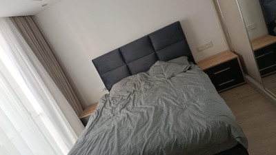 GİRNE MERKEZ | DENİZ MANZARALI SATILIK 1+1 DAİRE (KAŞGAR REZİDANS)-11