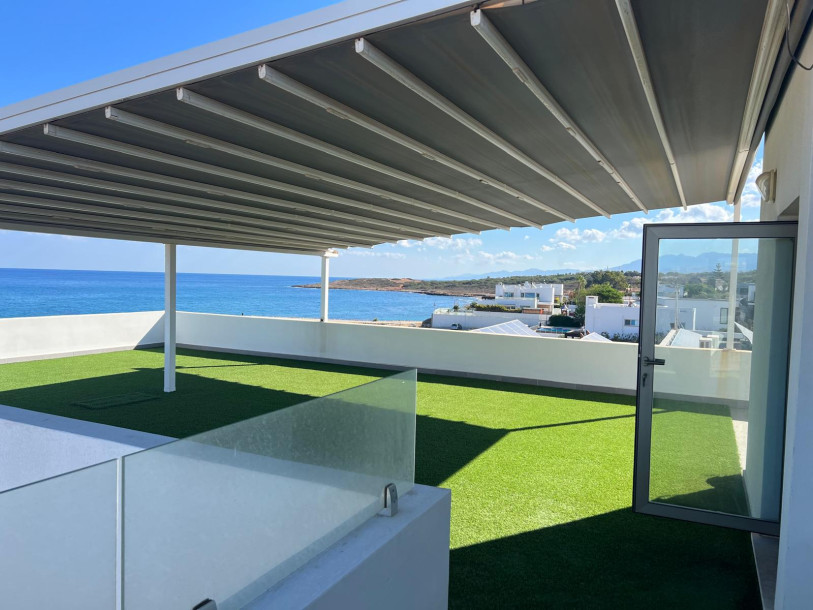 GİRNE/ÇATALKÖY CHAMADA BEACH BÖLGESİNDE DENİZE SIFIR KİRALIK 4+1 VİLLA-4