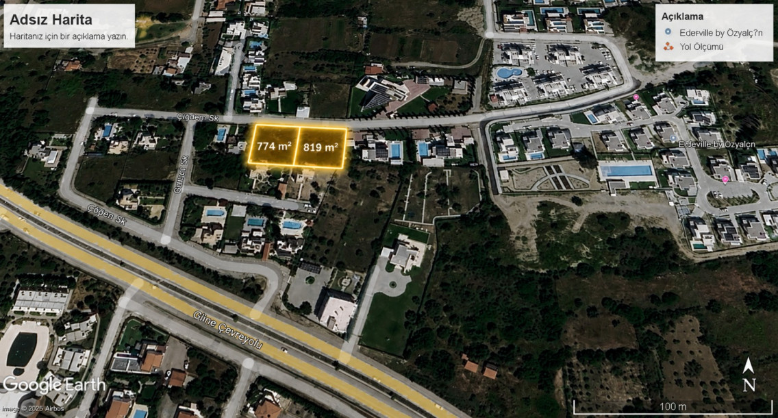 GİRNE EDREMİT’TE SATILIK2 ADET ARSA-1