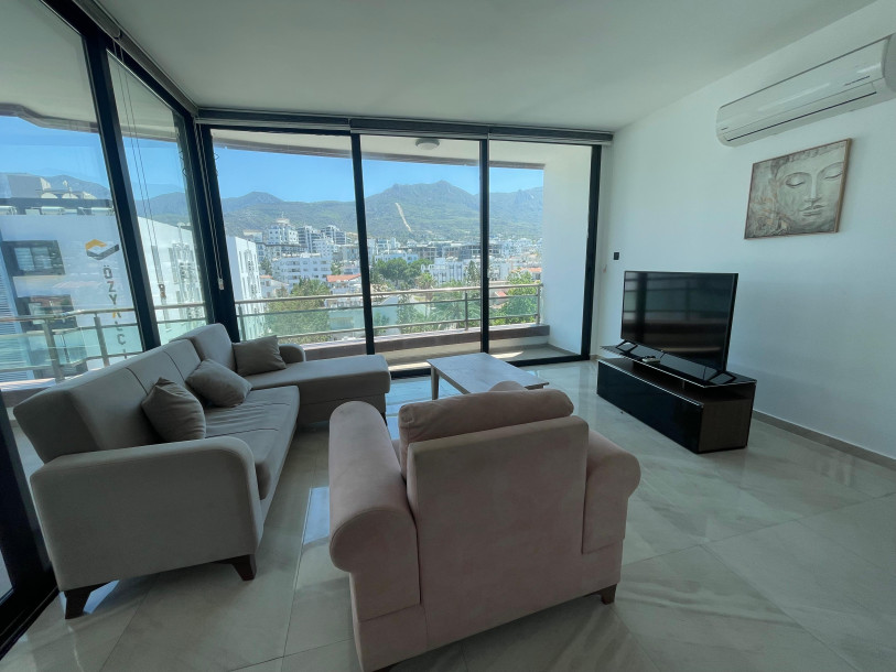 GİRNE YUKARI GİRNE – TWIN TOWERS’DA KİRALIK YARI PENTHOUSE-1