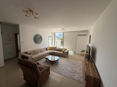 GİRNE MERKEZ ÖĞRETMENLER EVİ BÖLGESİNDE HAVUZLU SİTEDE KİRALIK 2+1 EŞYALI DAİRE-5