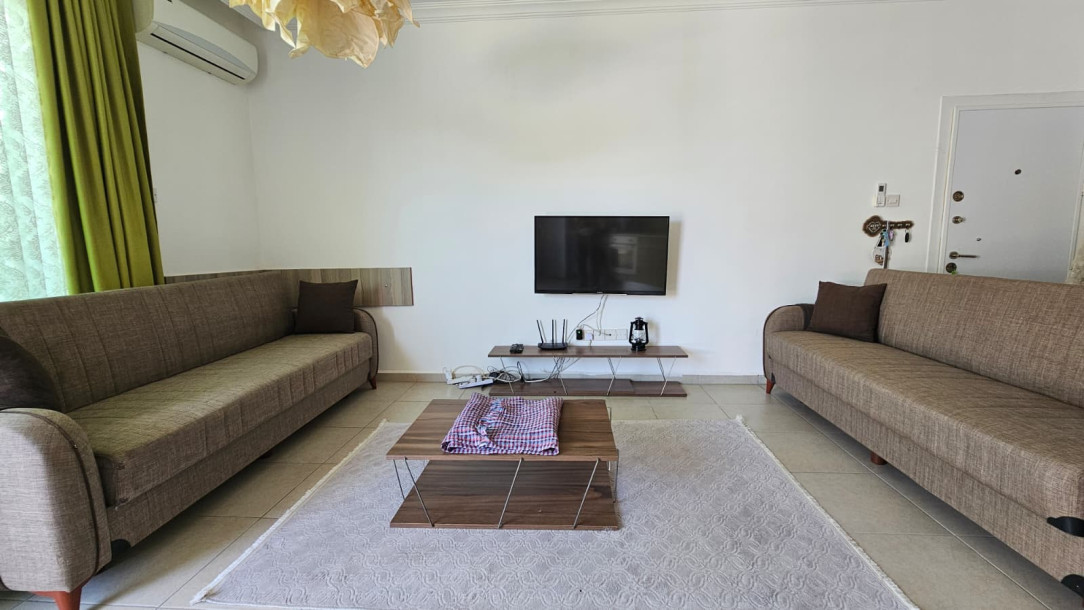 GİRNE/KARAOĞLANOĞLU'NDA SATILIK 1+1 EŞYALI DAİRE-1