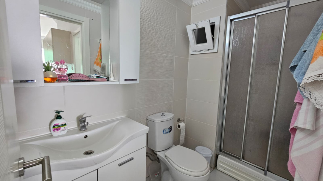 GİRNE/KARAOĞLANOĞLU'NDA SATILIK 1+1 EŞYALI DAİRE-10