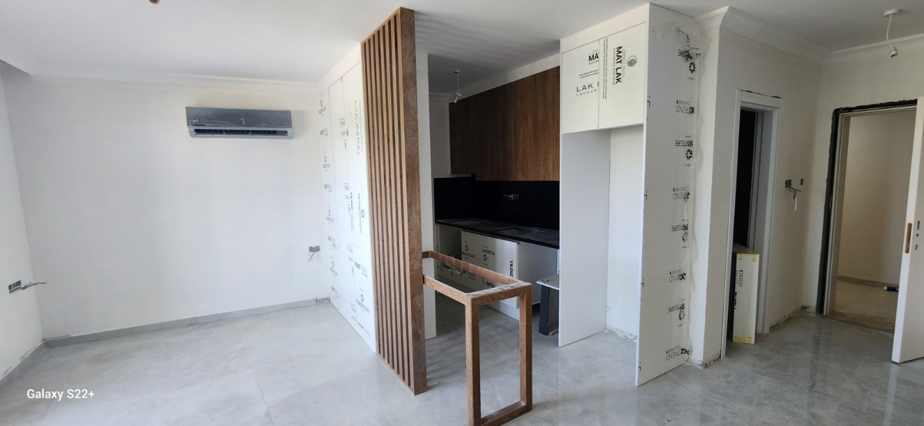 İSKELE/LONG BEACH'TE YAPIM AŞAMASINDA SATILIK STÜDYO DAİRE-2