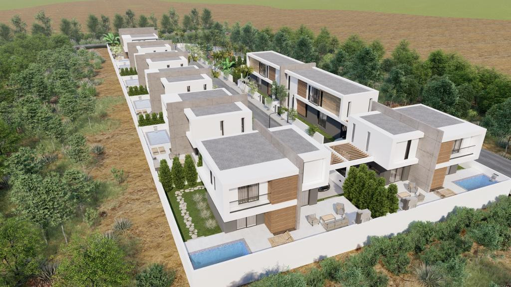 İSKELE MERKEZDE VİLLA PROJESİ VİZELENMİŞ SATILIK ARAZİ-4