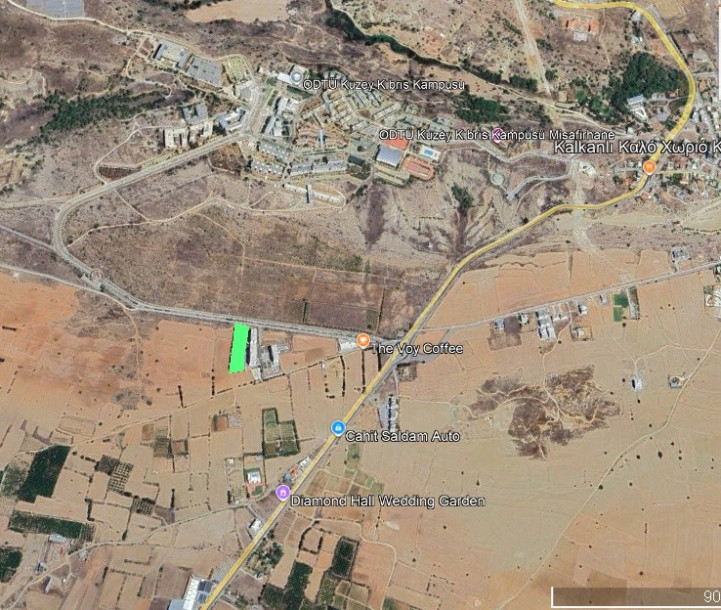 GÜZELYURT/KALKANLI ODTU YERLEŞKESİNE YÜRÜME MESAFESİNDE SATILIK ARSA-1