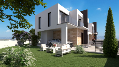 LEFKOŞA/KANLIKÖY' DE 3+1 VE 4+1 SATILIK DUBLEX VİLLALAR-4