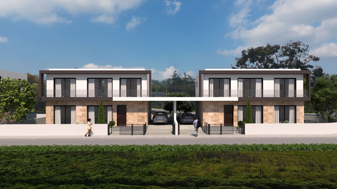 LEFKOŞA/KANLIKÖY' DE 3+1 VE 4+1 SATILIK DUBLEX VİLLALAR-6