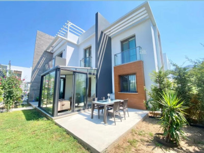 GİRNE/KARAKUM BÖLGESİNDE SATILIK BAHÇELİ 2+1 DAİRE-14