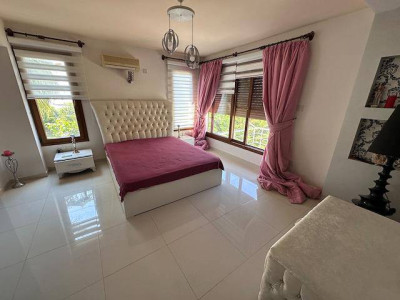 GİRNE/KARAOĞLANOĞLU'NDA KİRALIK 3+2 EŞYALI DAİRE-18