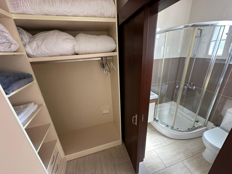 GİRNE/KARAOĞLANOĞLU'NDA KİRALIK 4+1 EŞYALI VİLLA-15