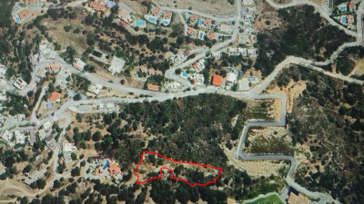 GİRNE/KARŞIYAKA'DA SATILIK DENİZ MANZARALI ARSA-3