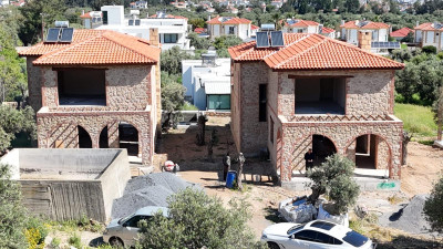 GİRNE/KARŞIYAKA – YAĞ DEĞİRMENİ YAKINI SATILIK 3+1 LÜKS VİLLALAR (PROJE)-2