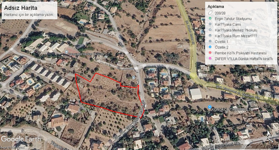 GİRNE / KARŞIYAKA SATILIK ARSA-2