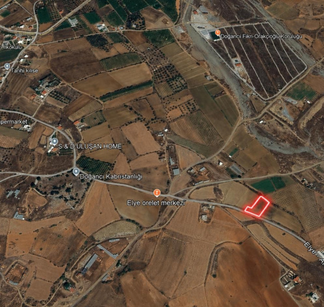 LEFKE / DOĞANCI’DA SATILIK TİCARİ ARSA (TÜRK MALI – FASIL 96)-3
