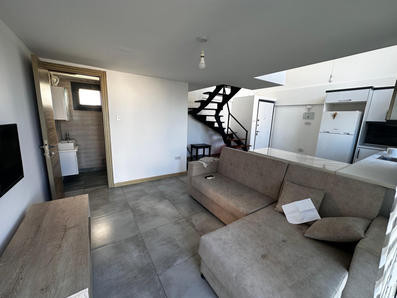 GİRNE / ALSANCAK – ATAKARA BÖLGESİNDE KİRALIK LOFT DAİRE-2