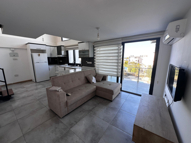 GİRNE / ALSANCAK – ATAKARA BÖLGESİNDE KİRALIK LOFT DAİRE-1