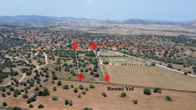 İSKELE/MEHMETÇİK'TE(KUMSALI SAHİLE 4 KM) SATILIK ARSA-3