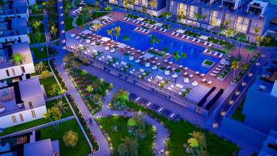 GAZİMAĞUSA/TATLISU BÖLGESİNDE TAKSİTLİ 1+1 SATILIK DAİRELER-5