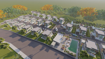 GİRNE/LAPTA'DA YAPIM AŞAMASINDA SATILIK 4+1 VİLLALAR-3